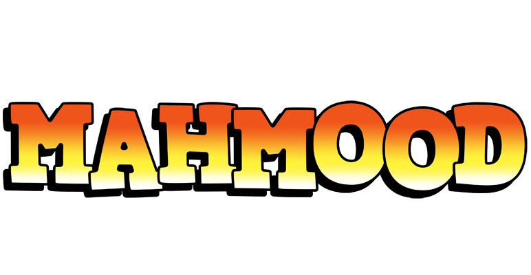 Mahmood sunset logo