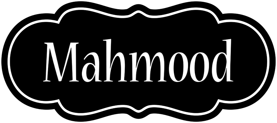 Mahmood welcome logo