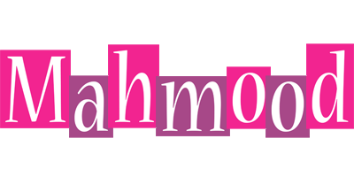 Mahmood whine logo