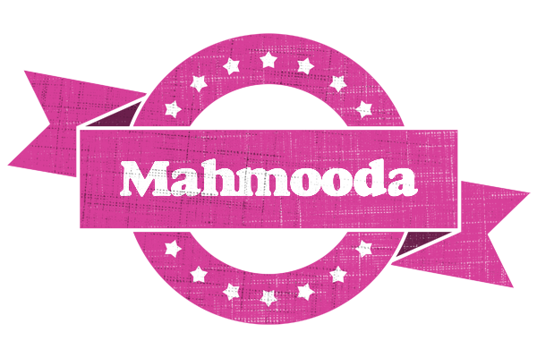 Mahmooda beauty logo
