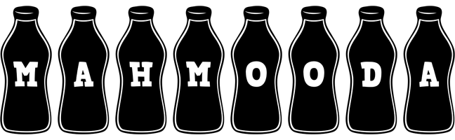Mahmooda bottle logo