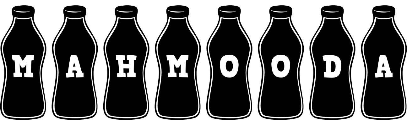 Mahmooda bottle logo