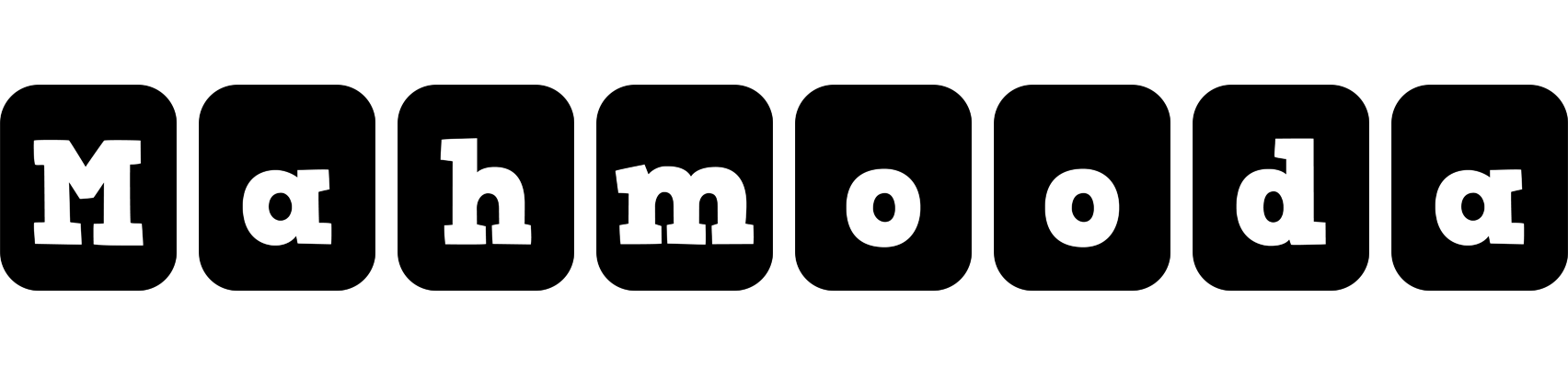 Mahmooda box logo