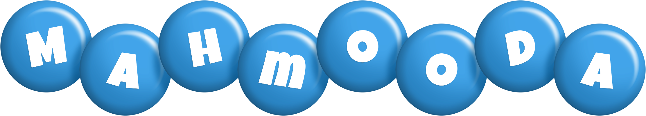 Mahmooda candy-blue logo