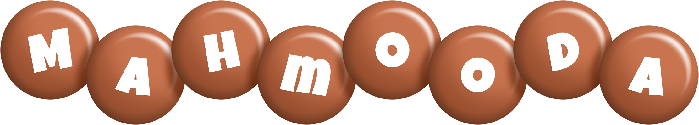 Mahmooda candy-brown logo