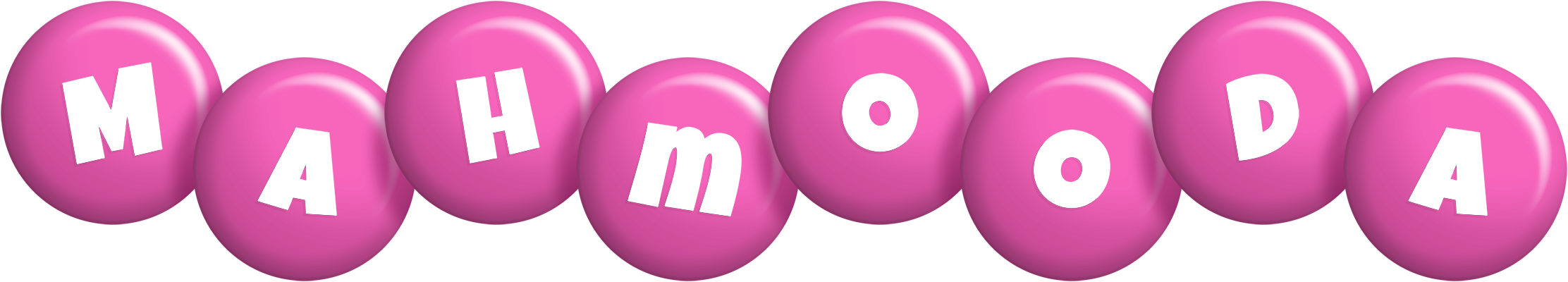 Mahmooda candy-pink logo