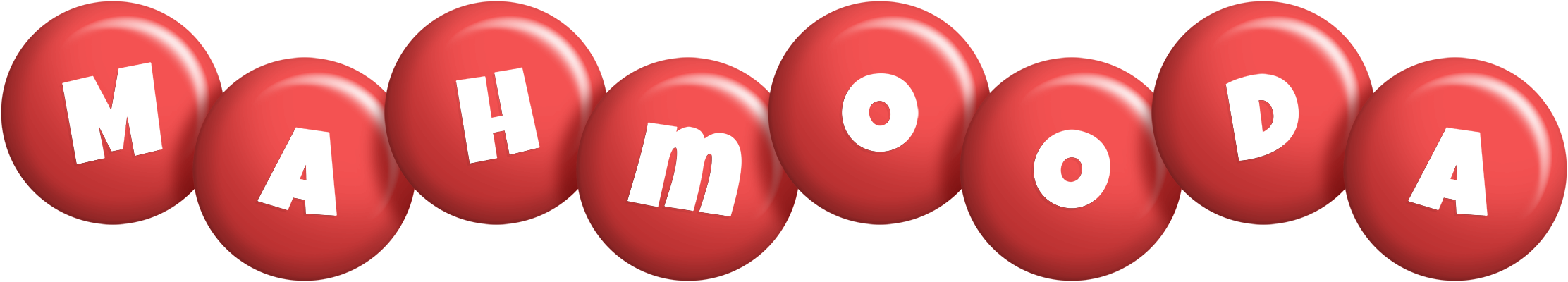 Mahmooda candy-red logo