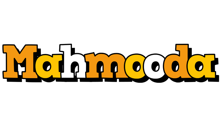 Mahmooda cartoon logo