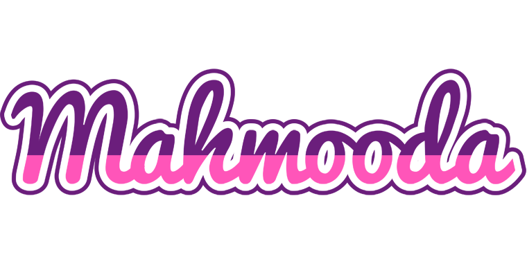 Mahmooda cheerful logo