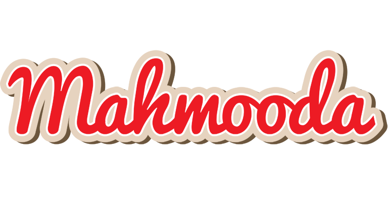 Mahmooda chocolate logo