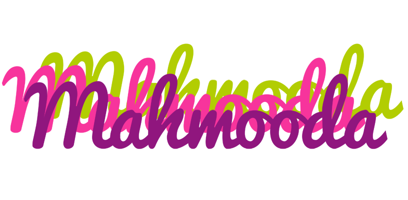 Mahmooda flowers logo