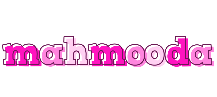 Mahmooda hello logo