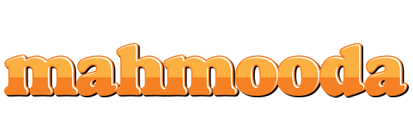 Mahmooda orange logo