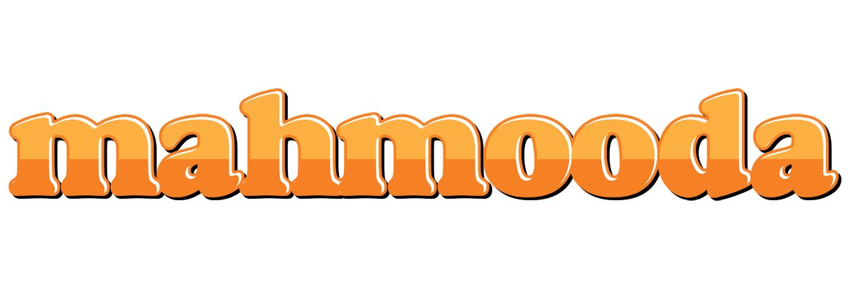 Mahmooda orange logo