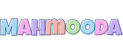 Mahmooda pastel logo