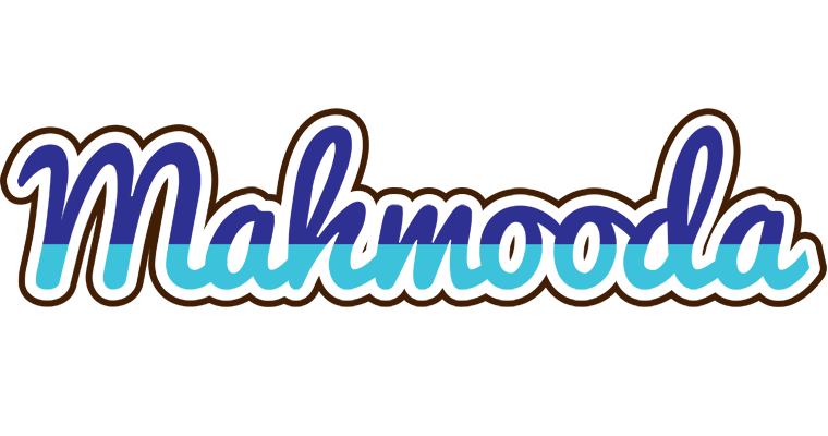 Mahmooda raining logo