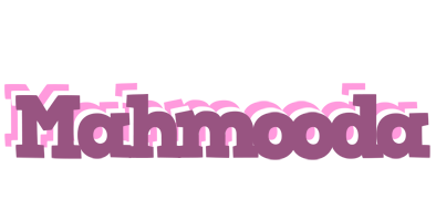 Mahmooda relaxing logo