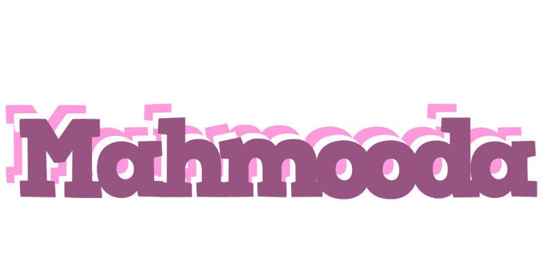 Mahmooda relaxing logo