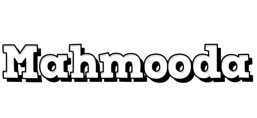 Mahmooda snowing logo