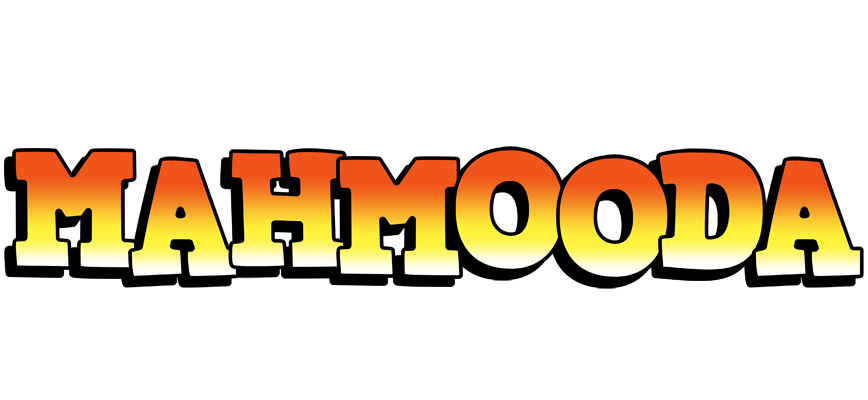 Mahmooda sunset logo