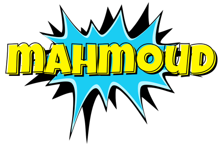 Mahmoud amazing logo