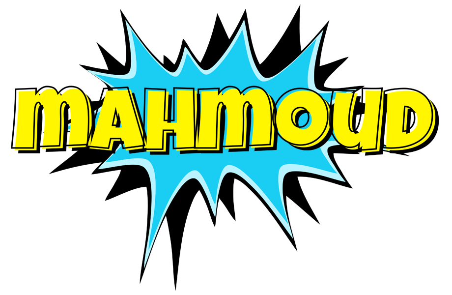 Mahmoud amazing logo