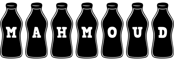 Mahmoud bottle logo