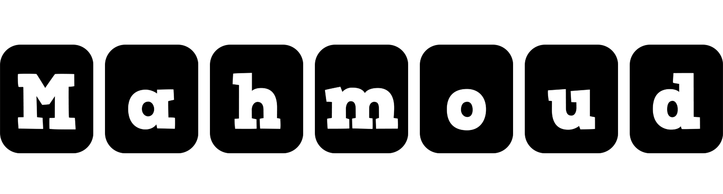 Mahmoud box logo