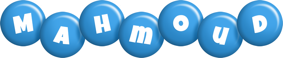 Mahmoud candy-blue logo