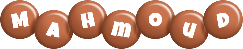 Mahmoud candy-brown logo