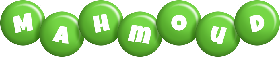 Mahmoud candy-green logo