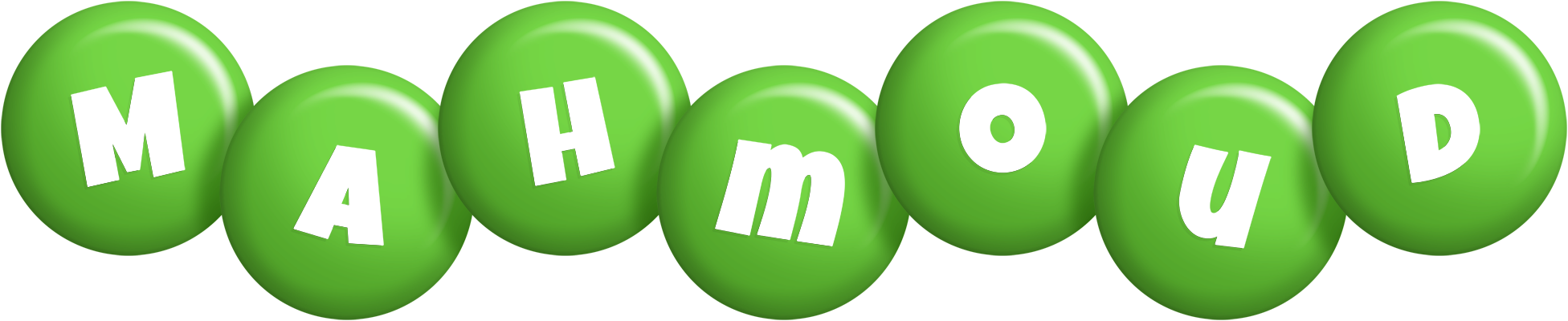 Mahmoud candy-green logo