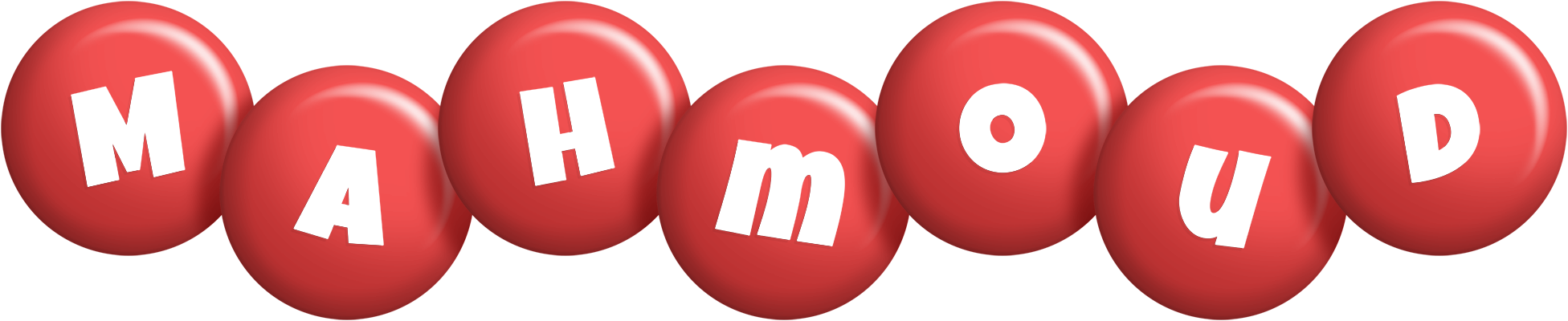 Mahmoud candy-red logo