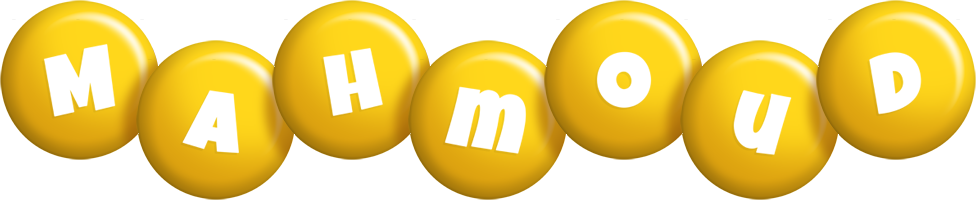 Mahmoud candy-yellow logo