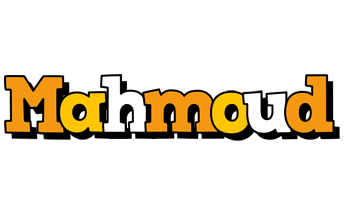 Mahmoud cartoon logo