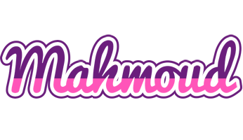 Mahmoud cheerful logo