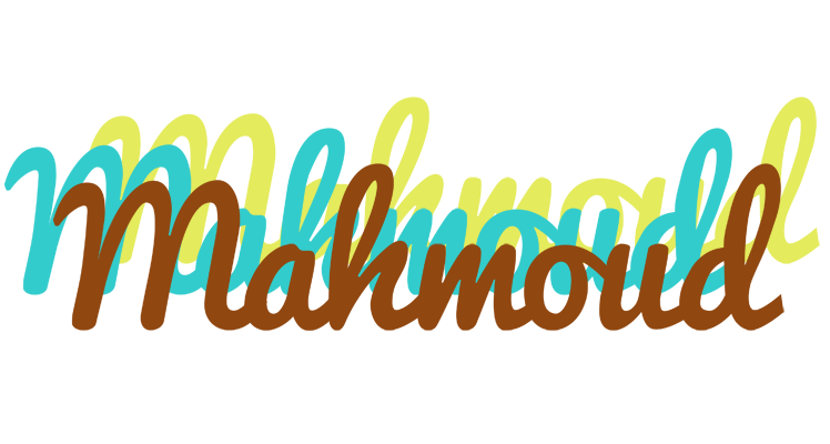 Mahmoud cupcake logo