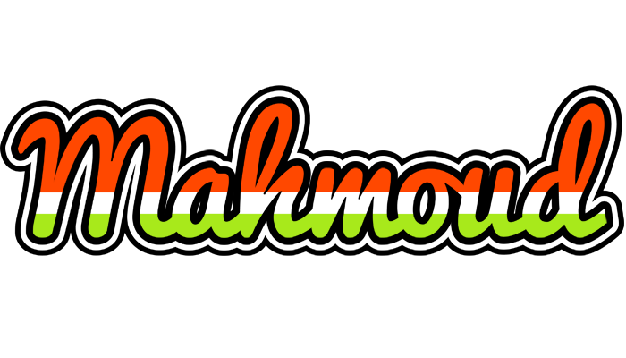 Mahmoud exotic logo