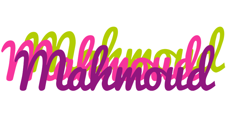 Mahmoud flowers logo