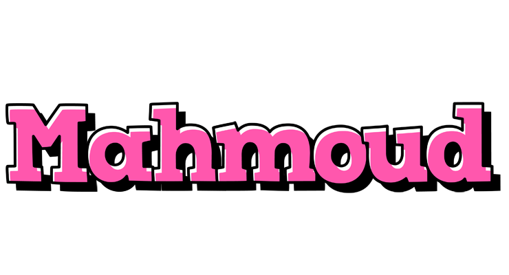 Mahmoud girlish logo