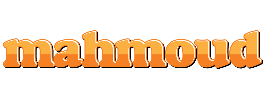 Mahmoud orange logo