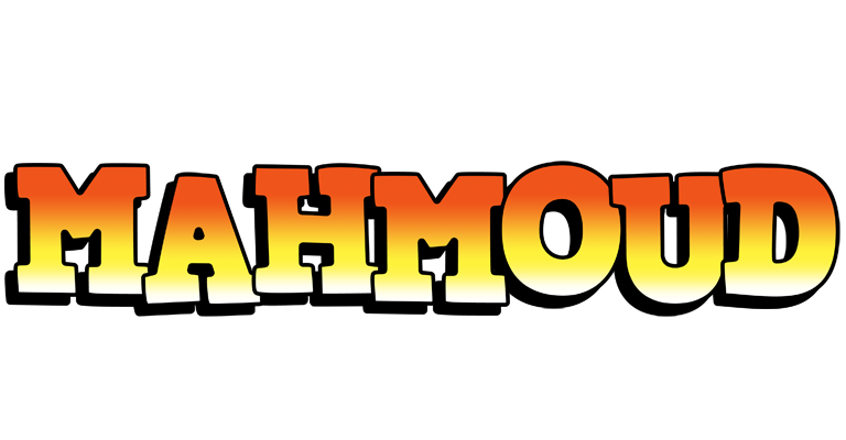 Mahmoud sunset logo