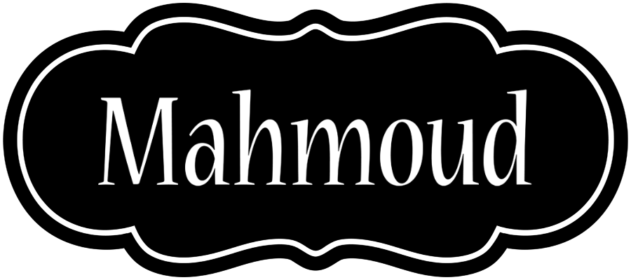 Mahmoud welcome logo