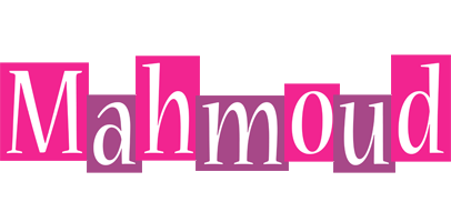 Mahmoud whine logo