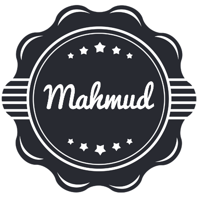 Mahmud badge logo