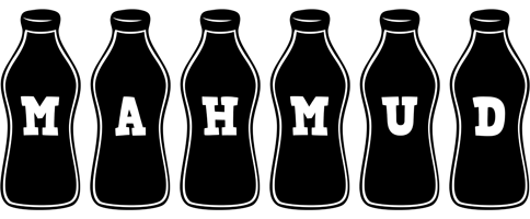 Mahmud bottle logo