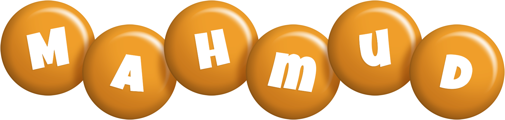 Mahmud candy-orange logo