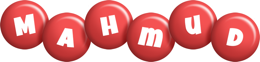 Mahmud candy-red logo