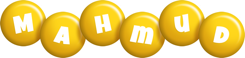 Mahmud candy-yellow logo