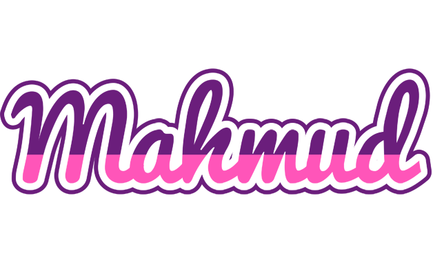 Mahmud cheerful logo